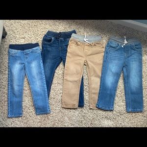 Cat & Jack bundle of 3T pants